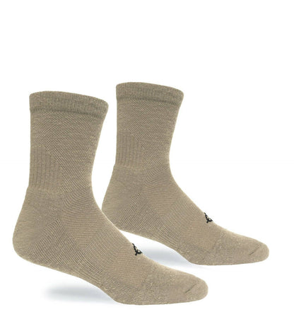 Covert Threads Wool Beast Mini-Crew Sock — USA Merino Wool, Antimicrobial, Pack Fewer Pairs
