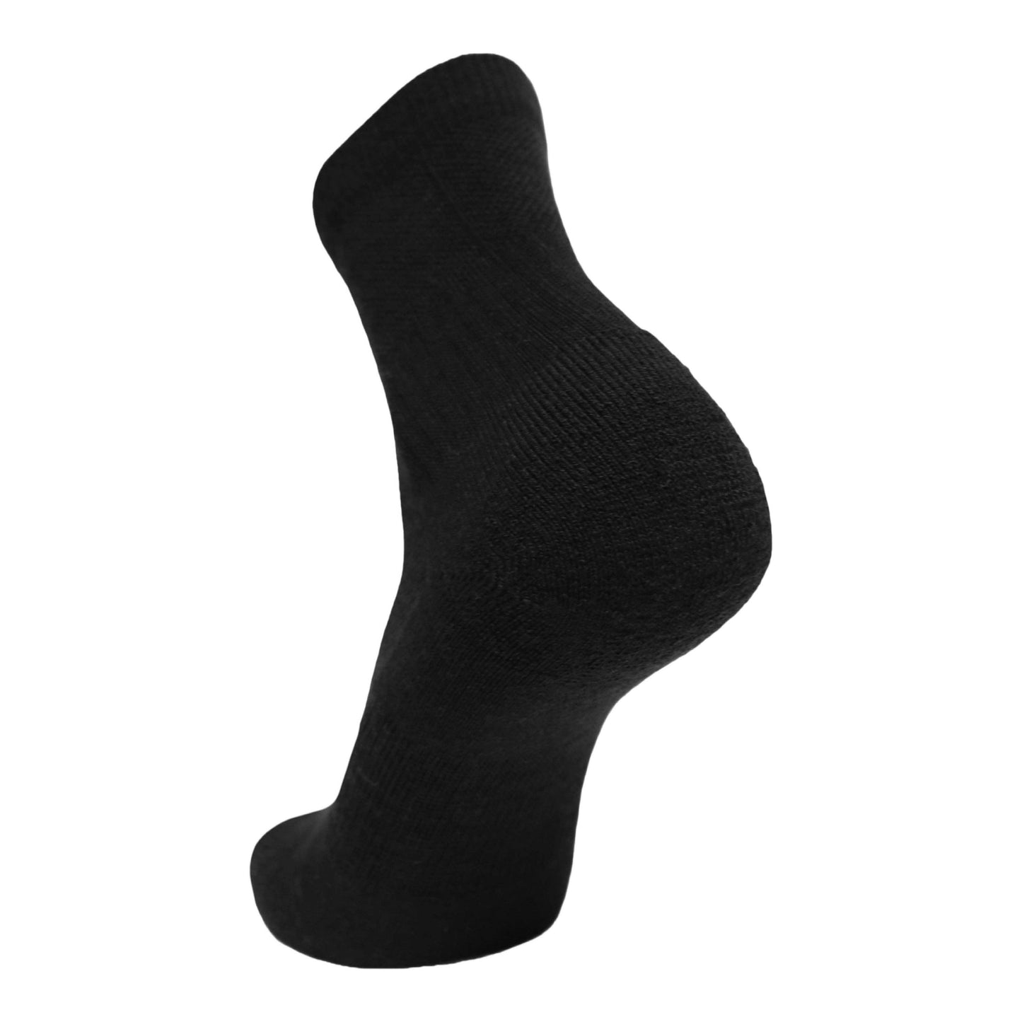 Covert Threads Wool Beast Mini-Crew Sock — USA Merino Wool, Antimicrobial, Pack Fewer Pairs
