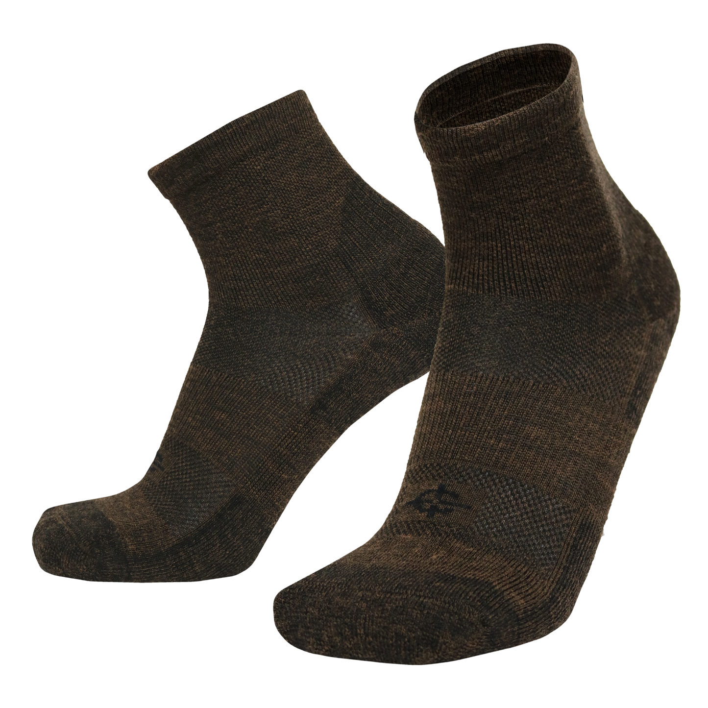 Covert Threads Wool Beast Mini-Crew Sock — USA Merino Wool, Antimicrobial, Pack Fewer Pairs