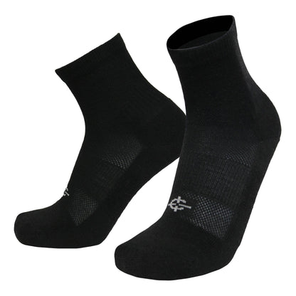 Covert Threads Wool Beast Mini-Crew Sock — USA Merino Wool, Antimicrobial, Pack Fewer Pairs